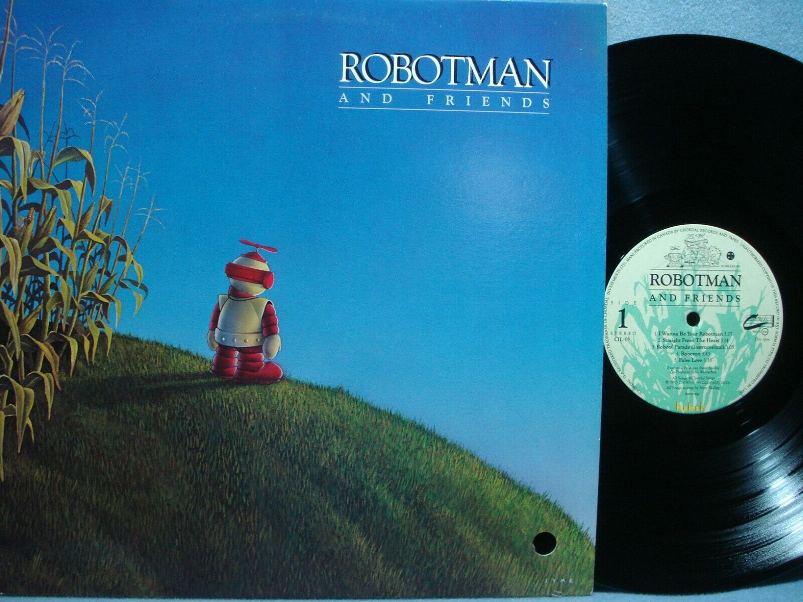 popsike.com - Robotman & Friends Lp Straight From The Heart Peter