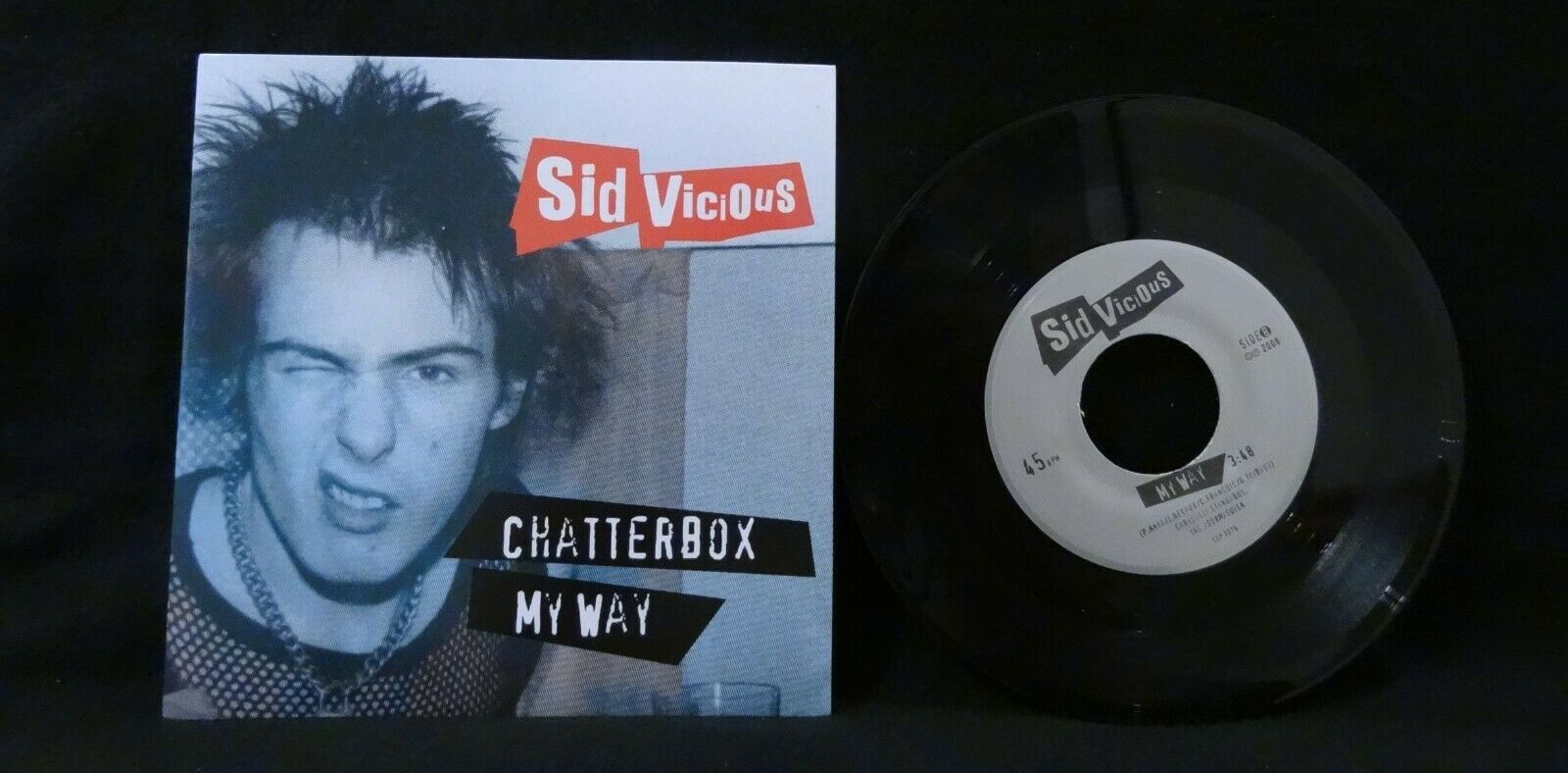 popsike.com - SID VICIOUS Chatterbox / MY WAY 45 rpm Sex Pistols GoodFellas  song Jukebox - auction details