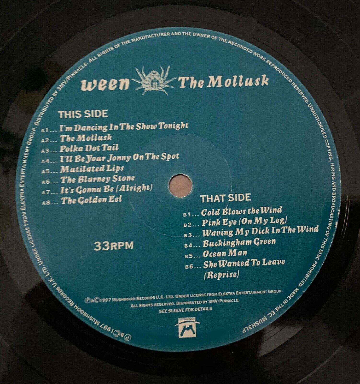 popsike.com - ween The Mollusk 1997 Original UK LP VG++ Mush3LP NO