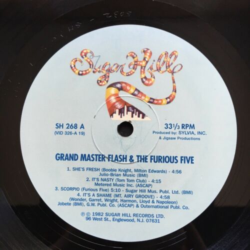  Grandmaster Flash & The Furious Five: The Message LP