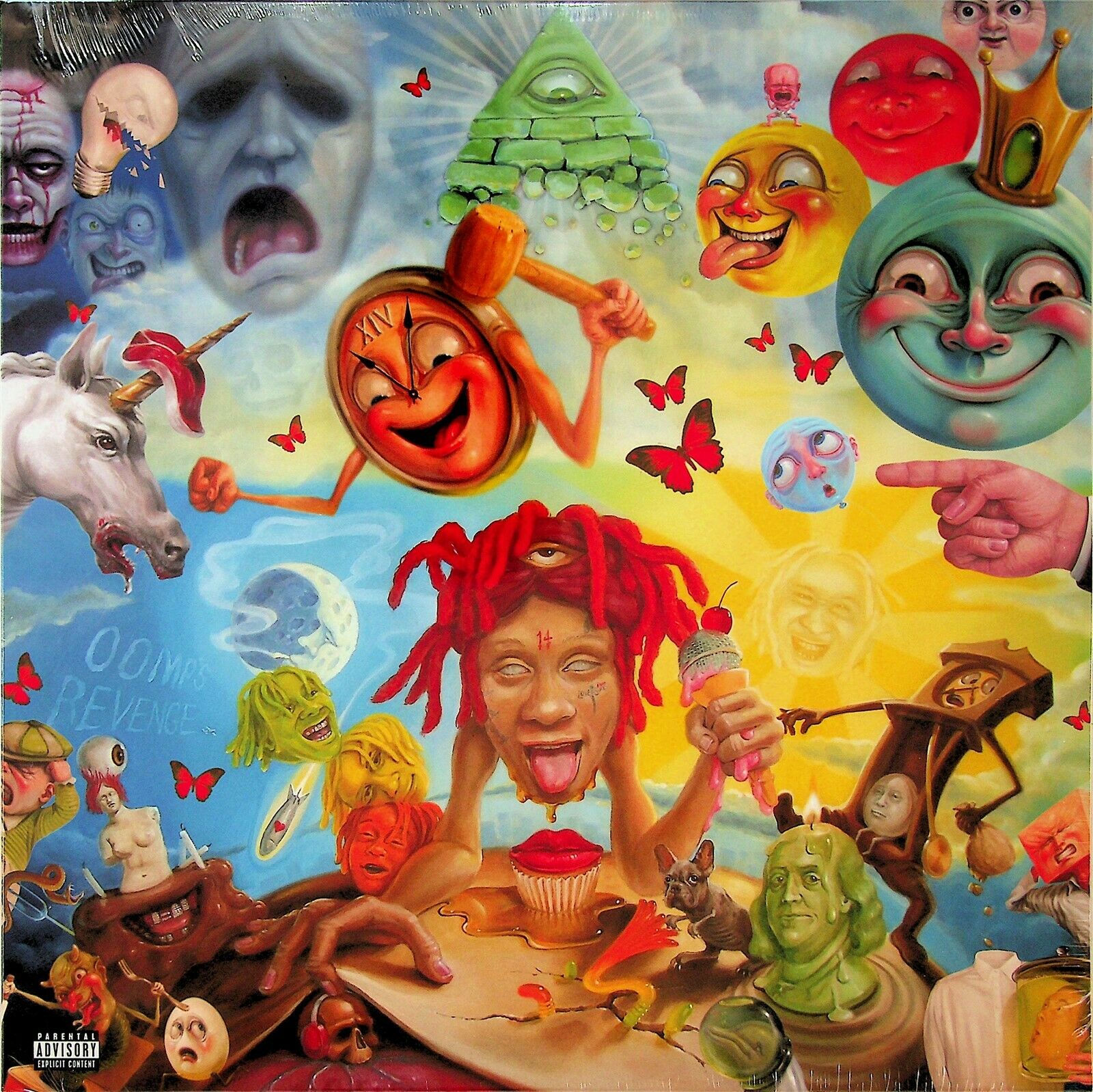 Popsike.com - Trippie Redd- Life's A Trip LP RED YELLOW SPLATTER ...