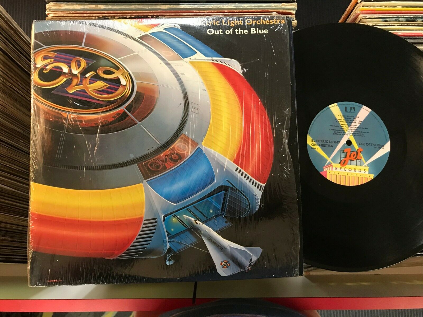 popsike.com - Electric Light Orchestra Out of the Blue ELO vinyl record lp  UFO insert 2 lp set - auction details