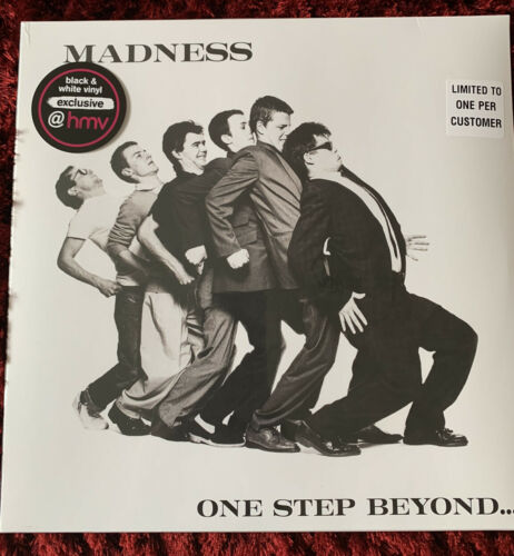 Popsike.com - Madness ONE STEP BEYOND BLACK & WHITE VINYL LP. Sealed ...