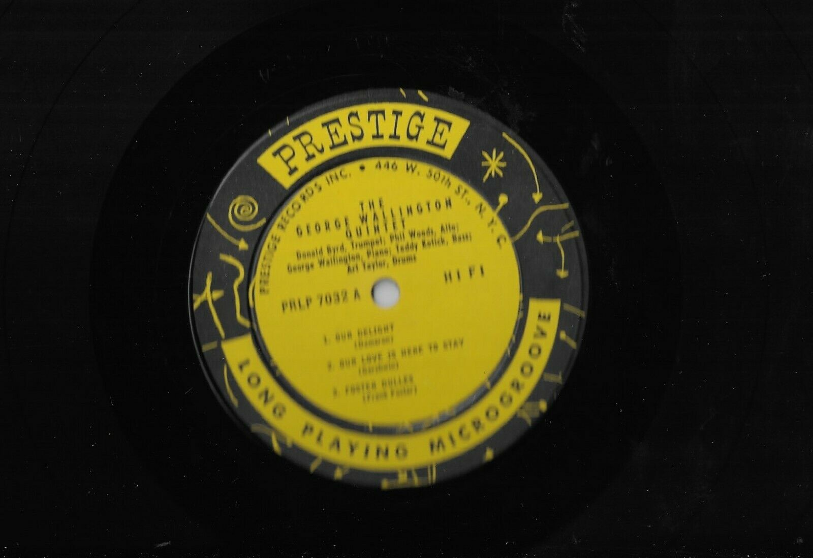 GEORGE WALLINGTON QUINTET ジャズ Carriage Trade Prestige 446 W