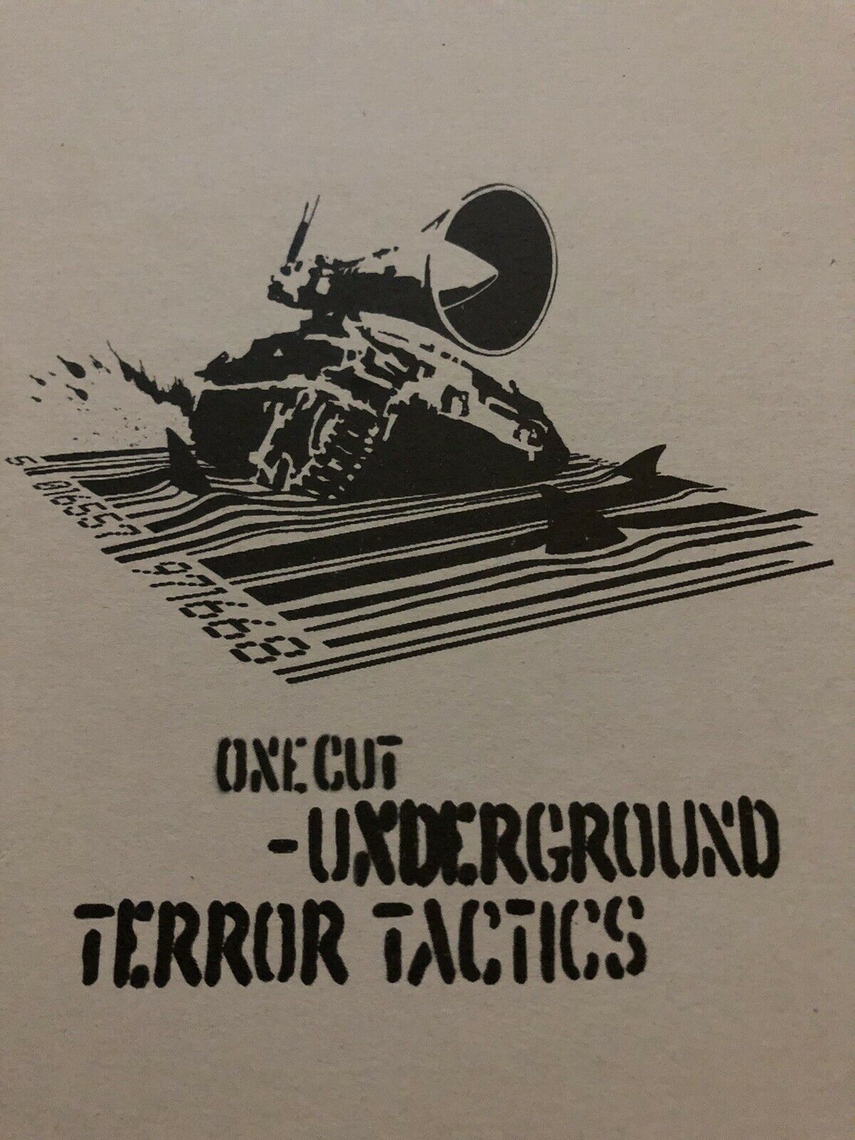 popsike.com - ONE CUT BANKSY VINYL RECORD SLEEVE BLOWPOP Underground Terror  Tactics EP GENUINE - auction details