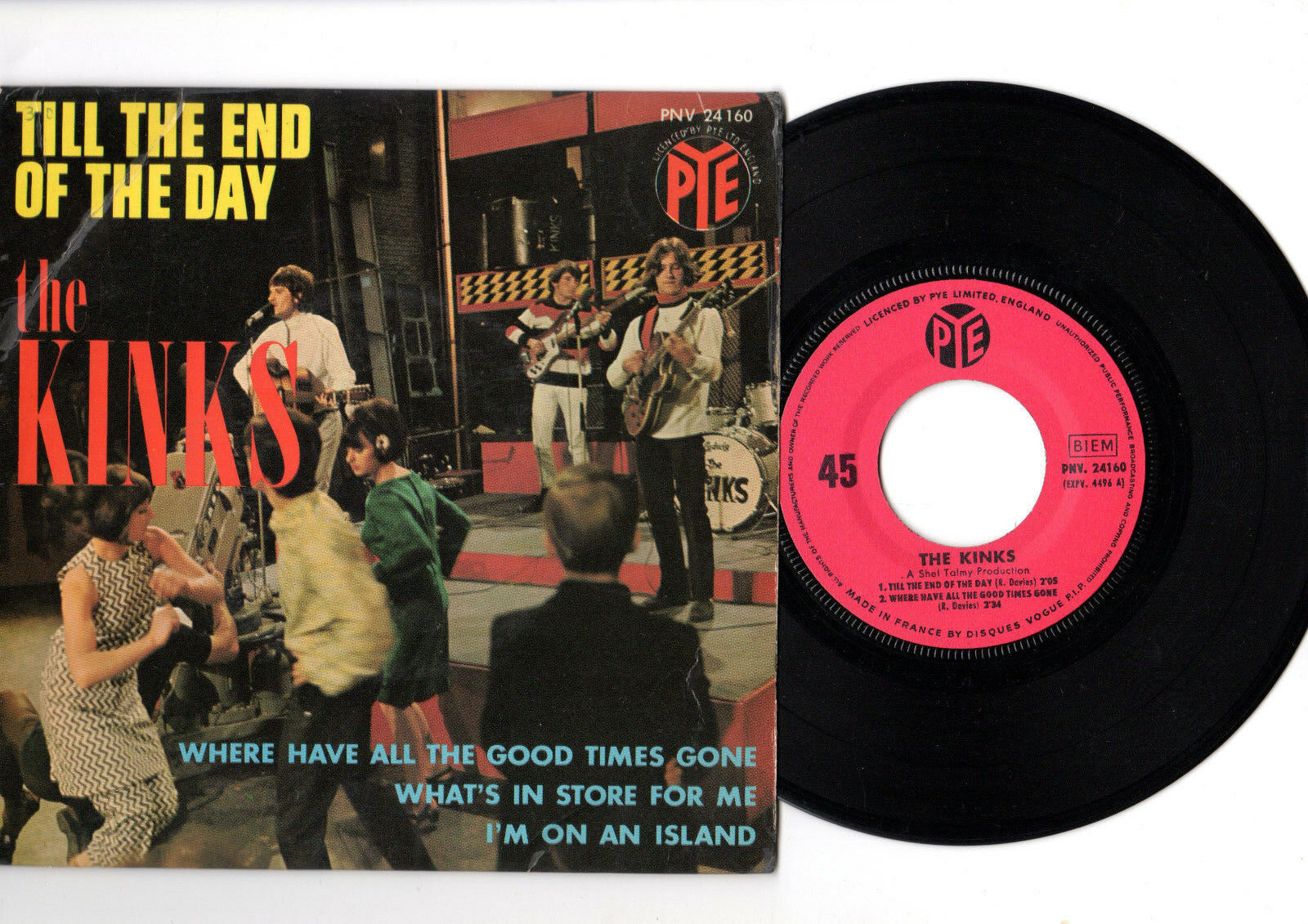 popsike.com - THE KINKS Till The End Of The Day *4 TRACK PYE EP