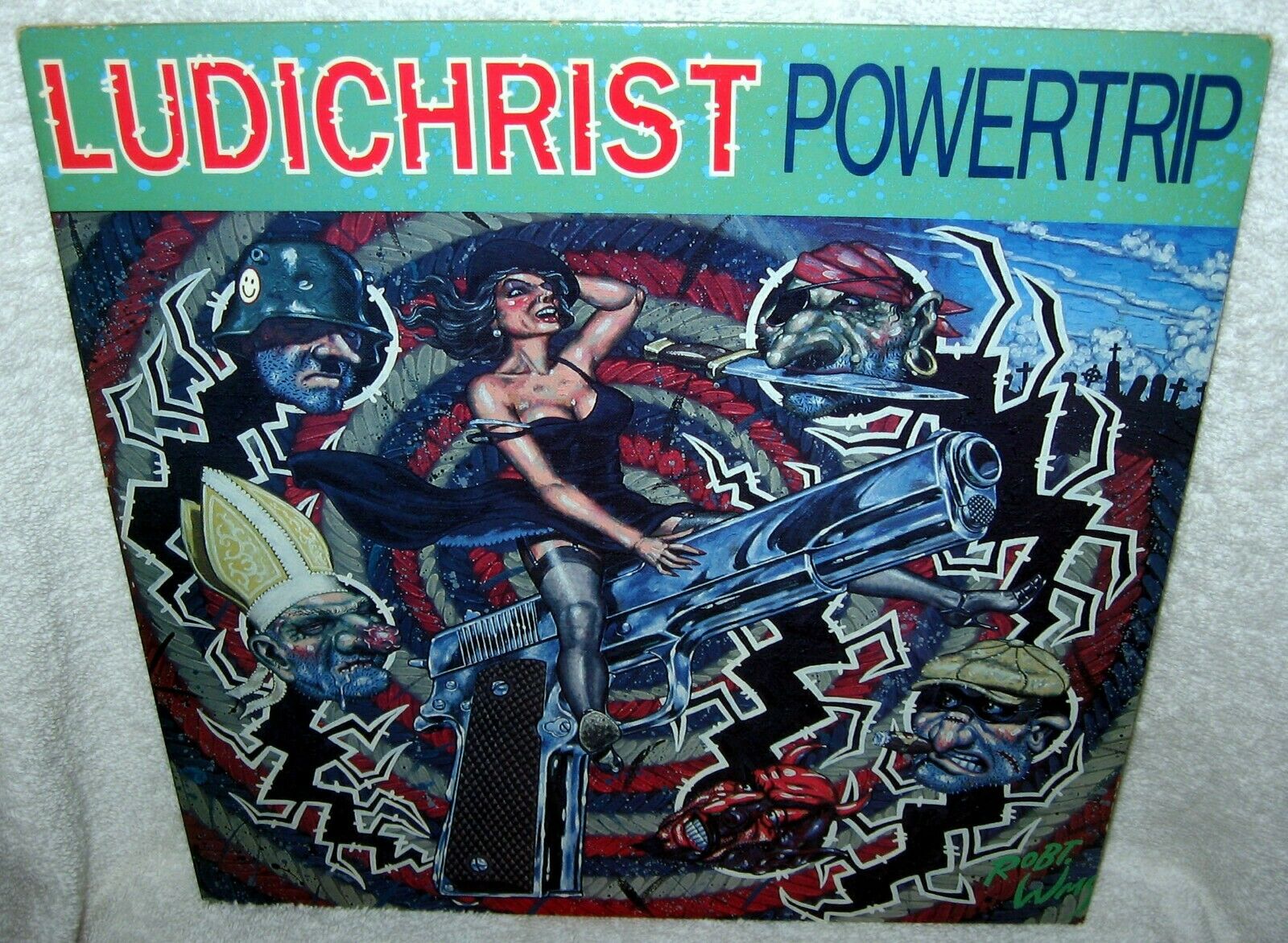 popsike.com - LUDICHRIST Powertrip. LP THRASH METAL Crossover