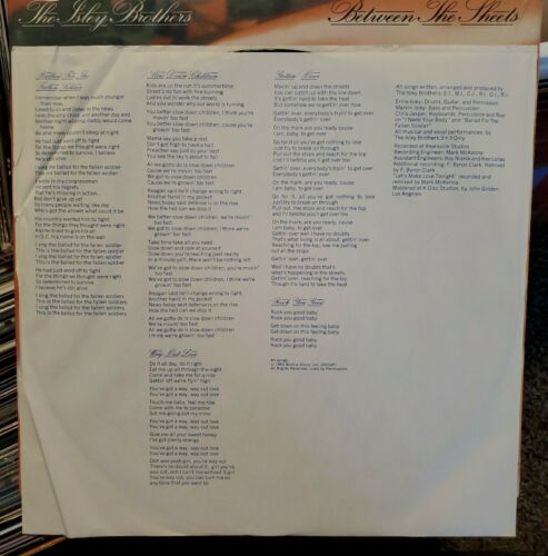 popsike.com - Isley Brothers - Between The Sheets LP Vinyl Record