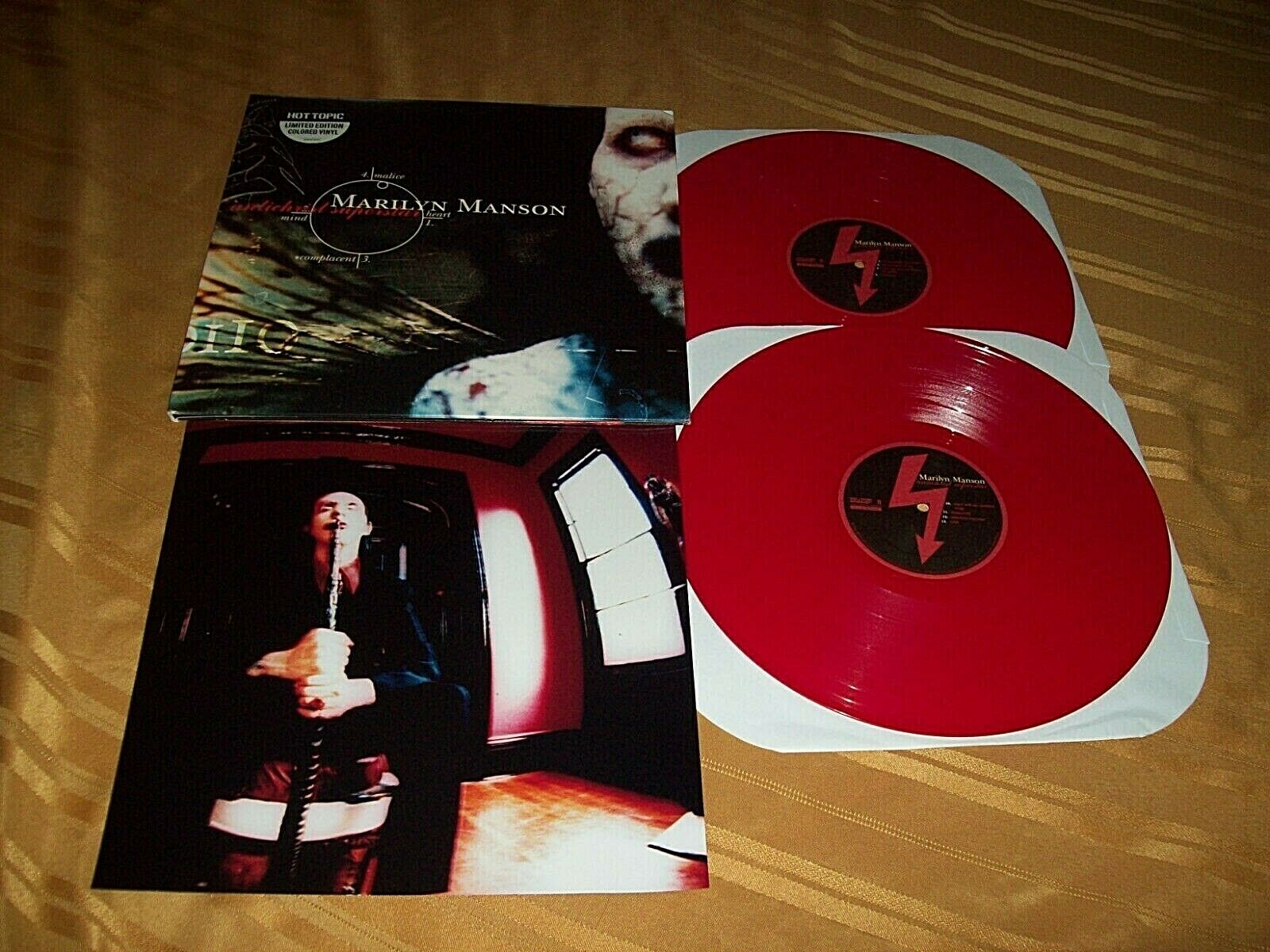 popsike.com - MARILYN MANSON Antichrist Superstar 2 LP HOT TOPIC