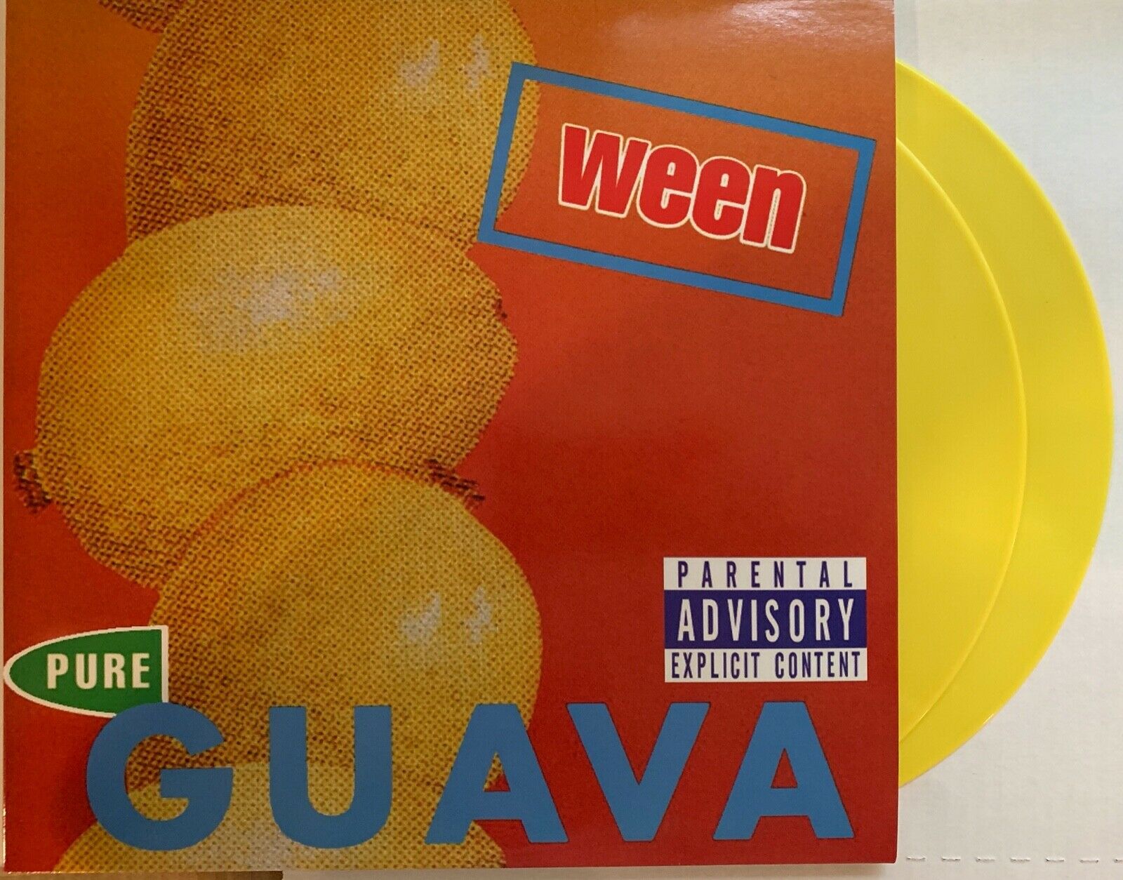 popsike.com - WEEN, PURE GUAVA, GUAVA COLORED VINYL, 2 LP, COLOR