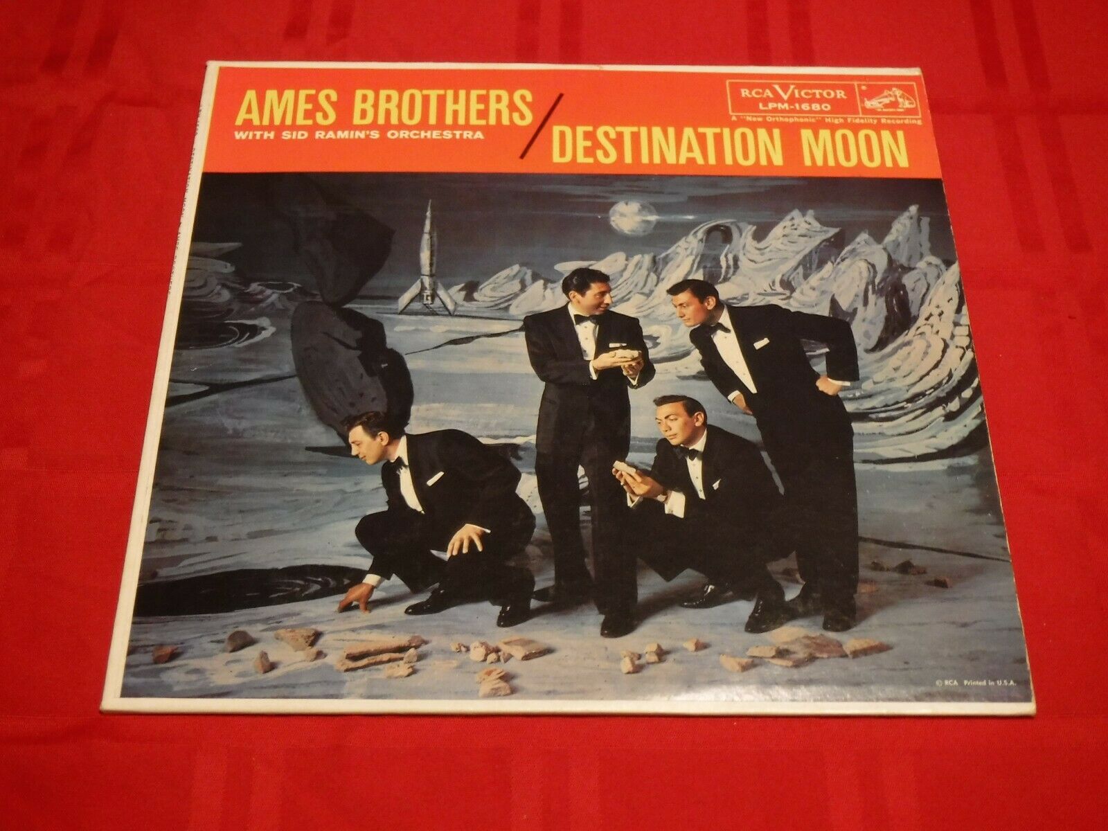 popsike.com - Ames Brothers Destination Moon 1958 LP RCA Victor