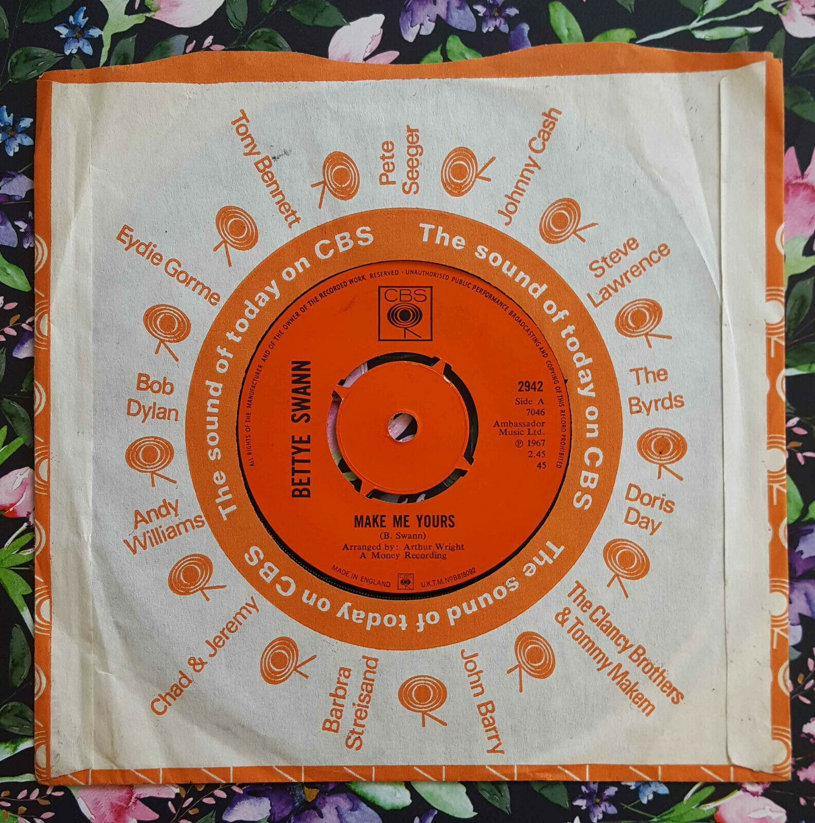 popsike.com - Bettye Swann - Make Me Yours / I Will Not Cry- 1967