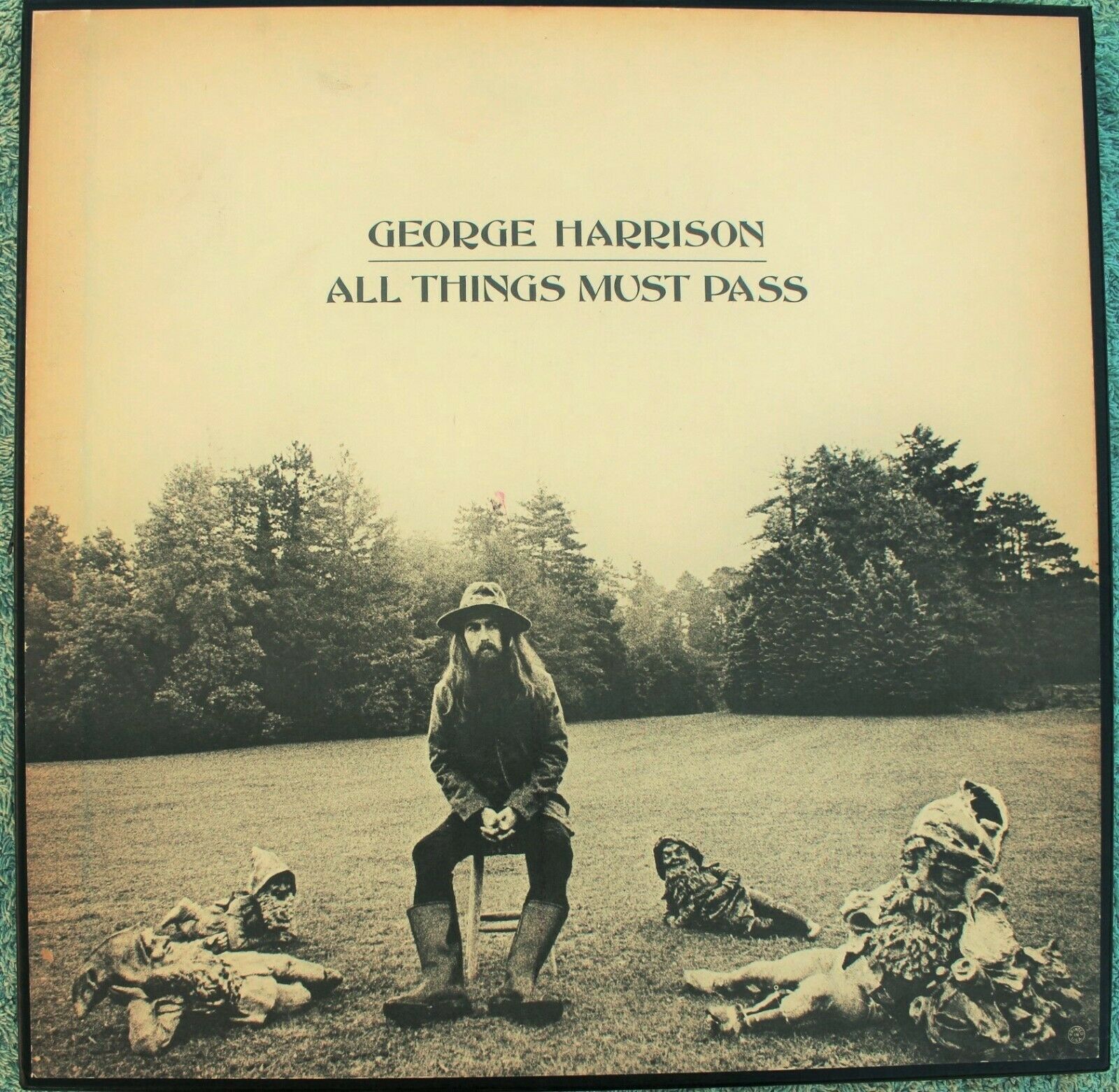 George Harrison All Things Must Pass Box Set 3 Lp Apple Stch 639 Ex Ex 1970