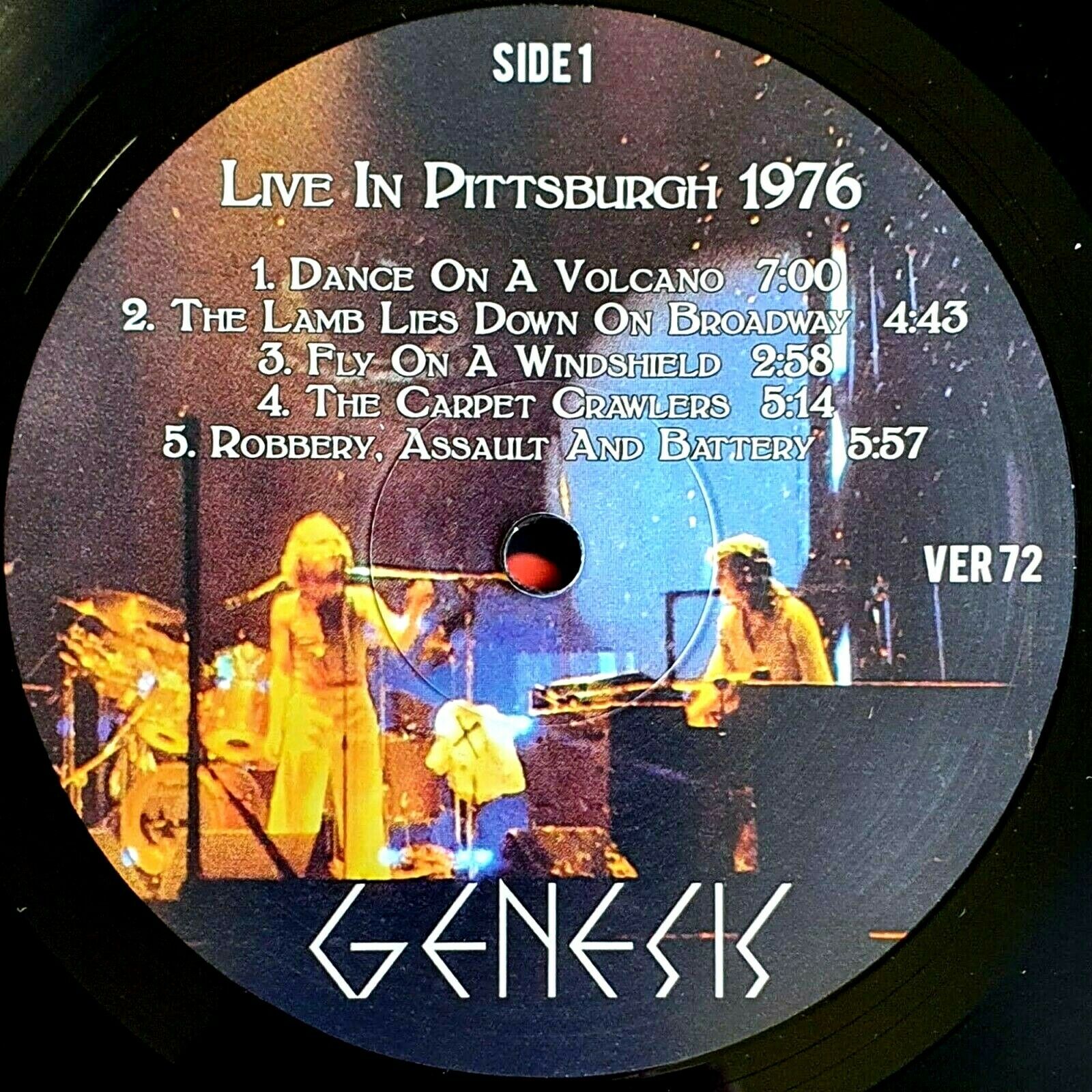 popsike.com - GENESIS Live In Pittsburgh 1976 2LP Bill Bruford Steve  Hackett rare double vinyl - auction details