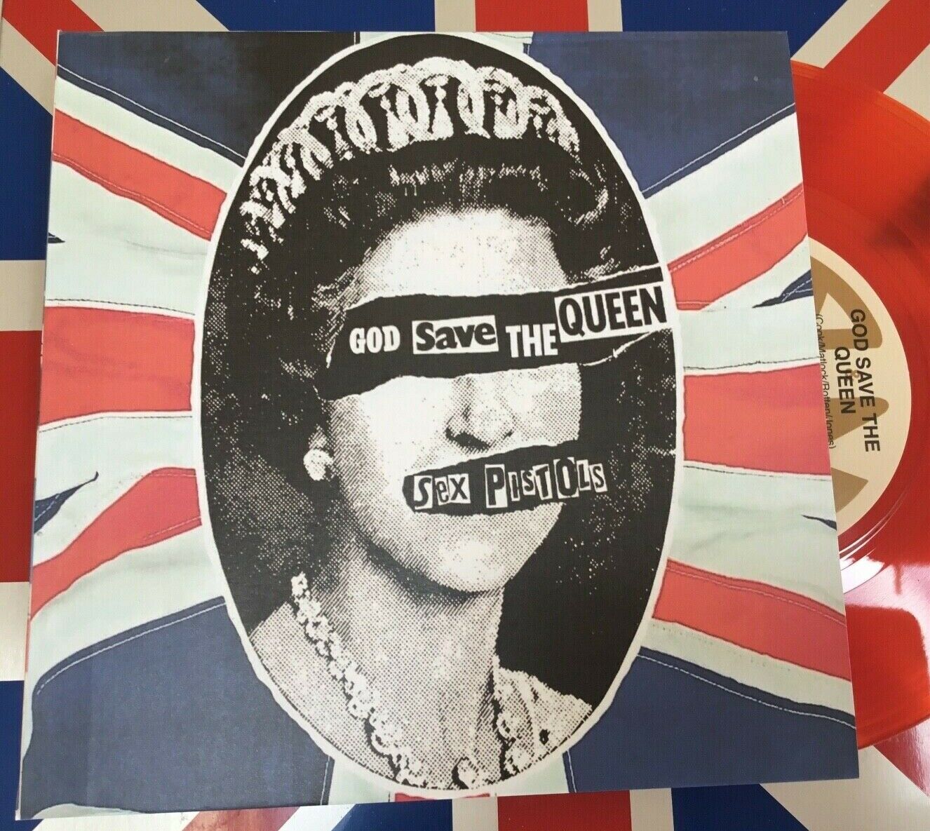 God Save the Queen (UK 7 inch vinyl single in picture sleeve)