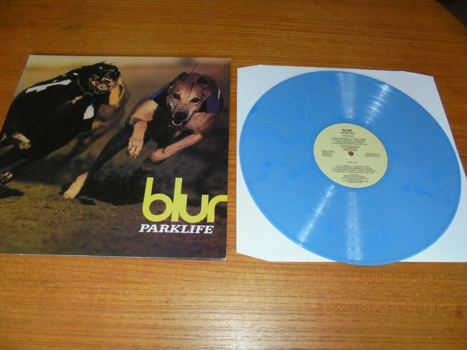 popsike.com - Blur Parklife vinyl lp record - auction details