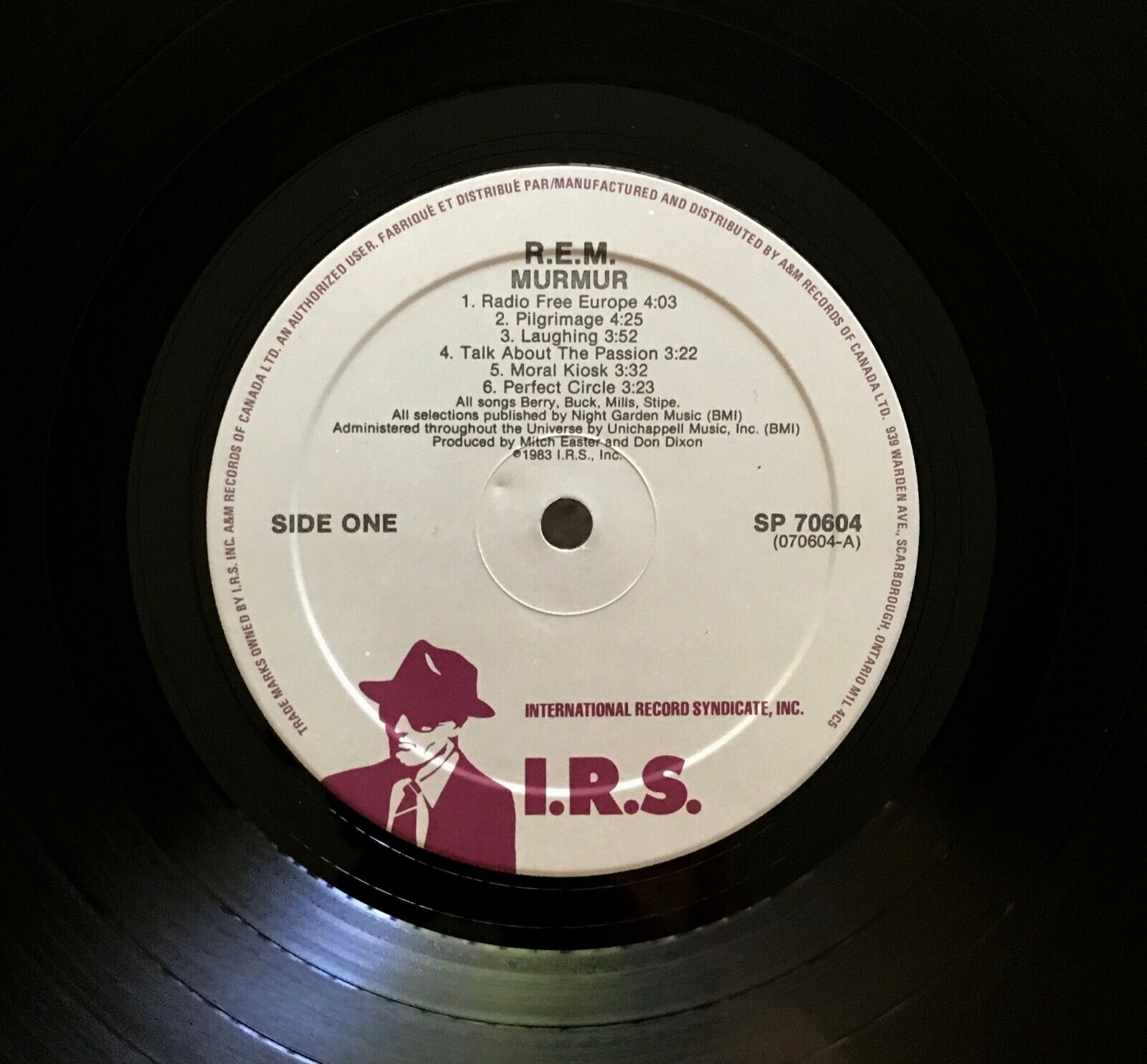 popsike.com - ORIGINAL Vtg 1983 R.E.M. Album MURMUR Record REM Lp 