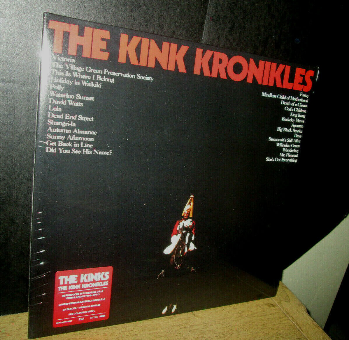 popsike.com - rare 2500 made THE KINKS kink kronikles RSD 2020 RED VINYL  2-LP SET chronicles - auction details