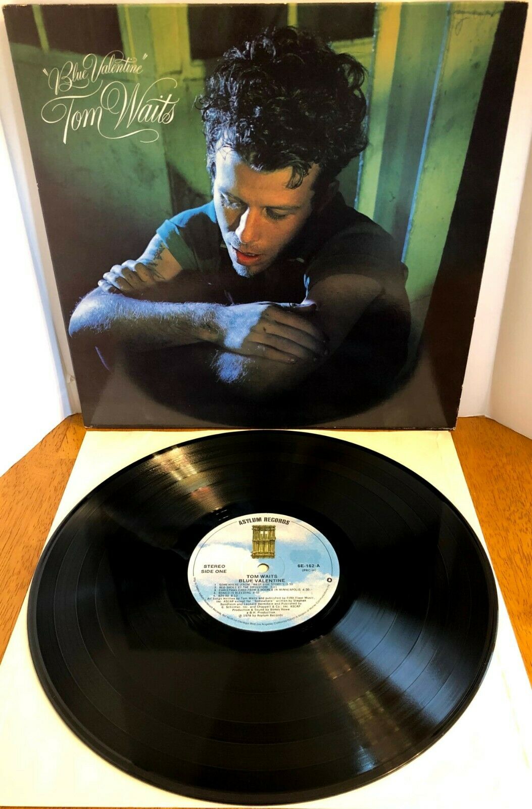 popsike.com - Tom Waits Blue Valentine Vinyl LP Asylum Records 6E