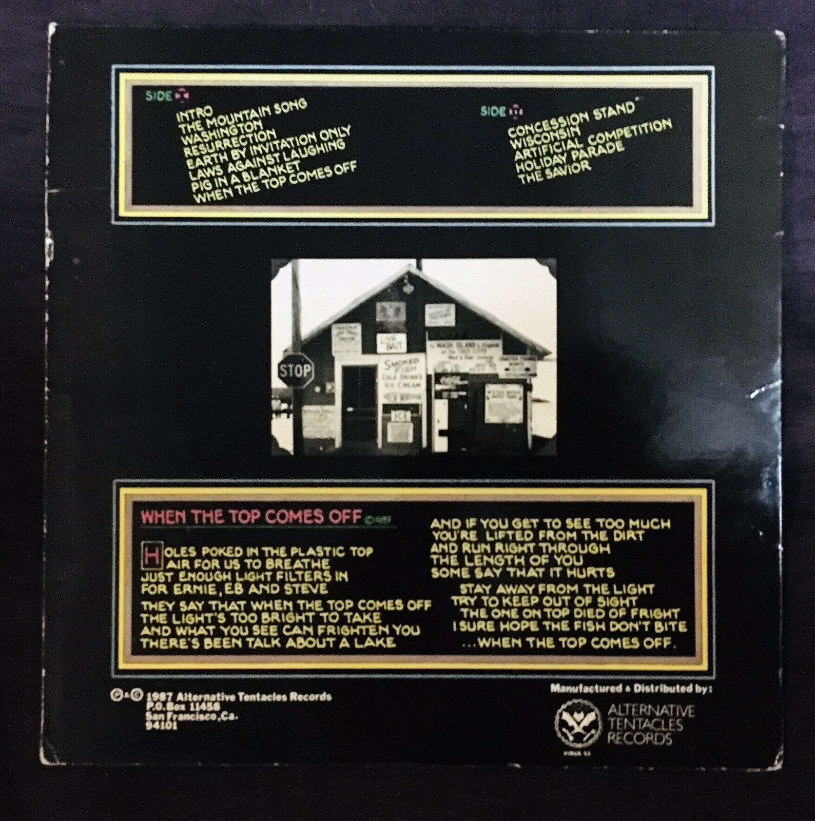 The Crucifucks - Wisconsin 1987 LP - 洋楽