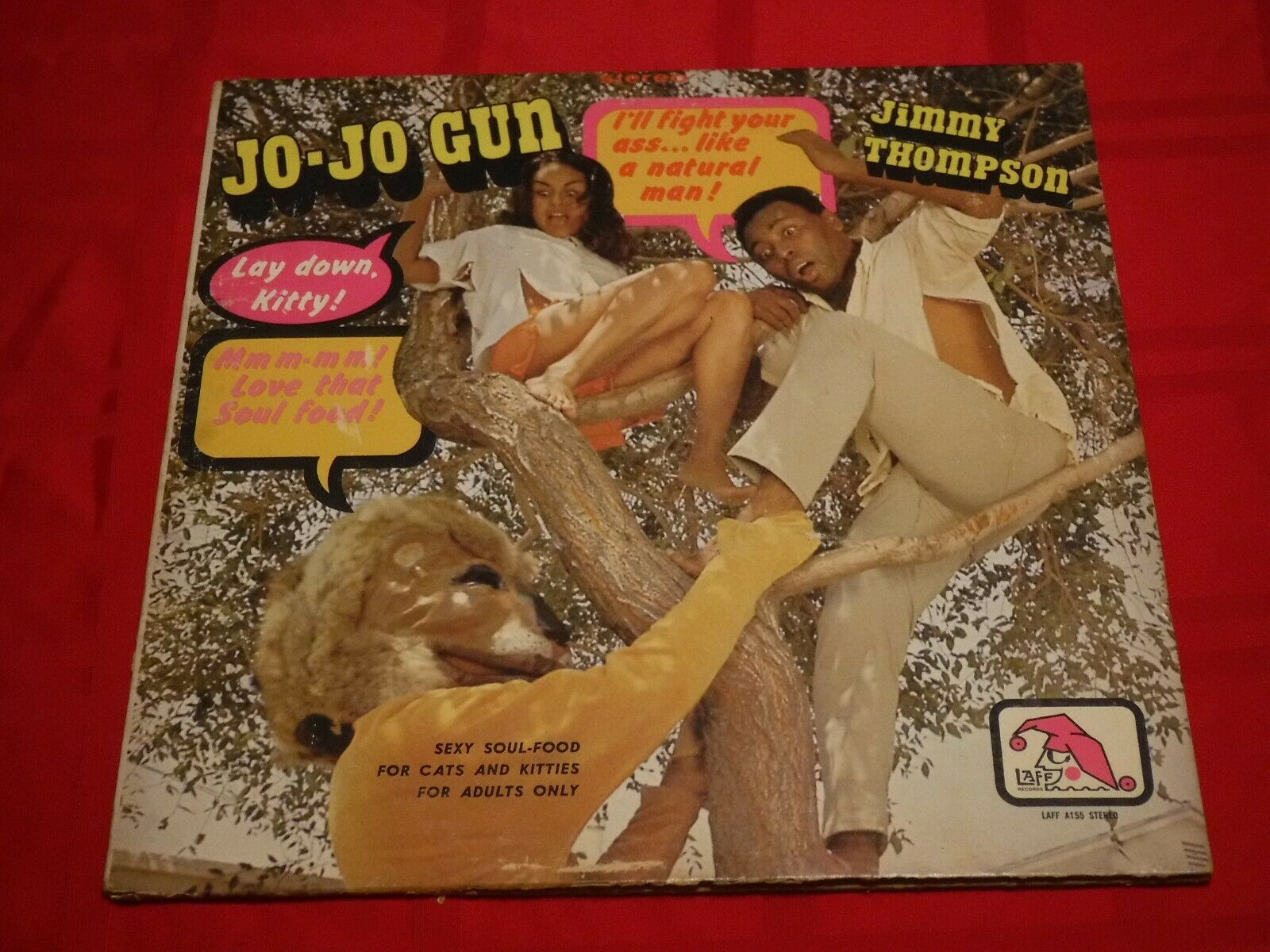 popsike.com - Jimmy Thompson Jo-Jo Gun 1972 LP LAFF A155 Comedy Adult XXX  Rudy Ray Moore Vinyl - auction details