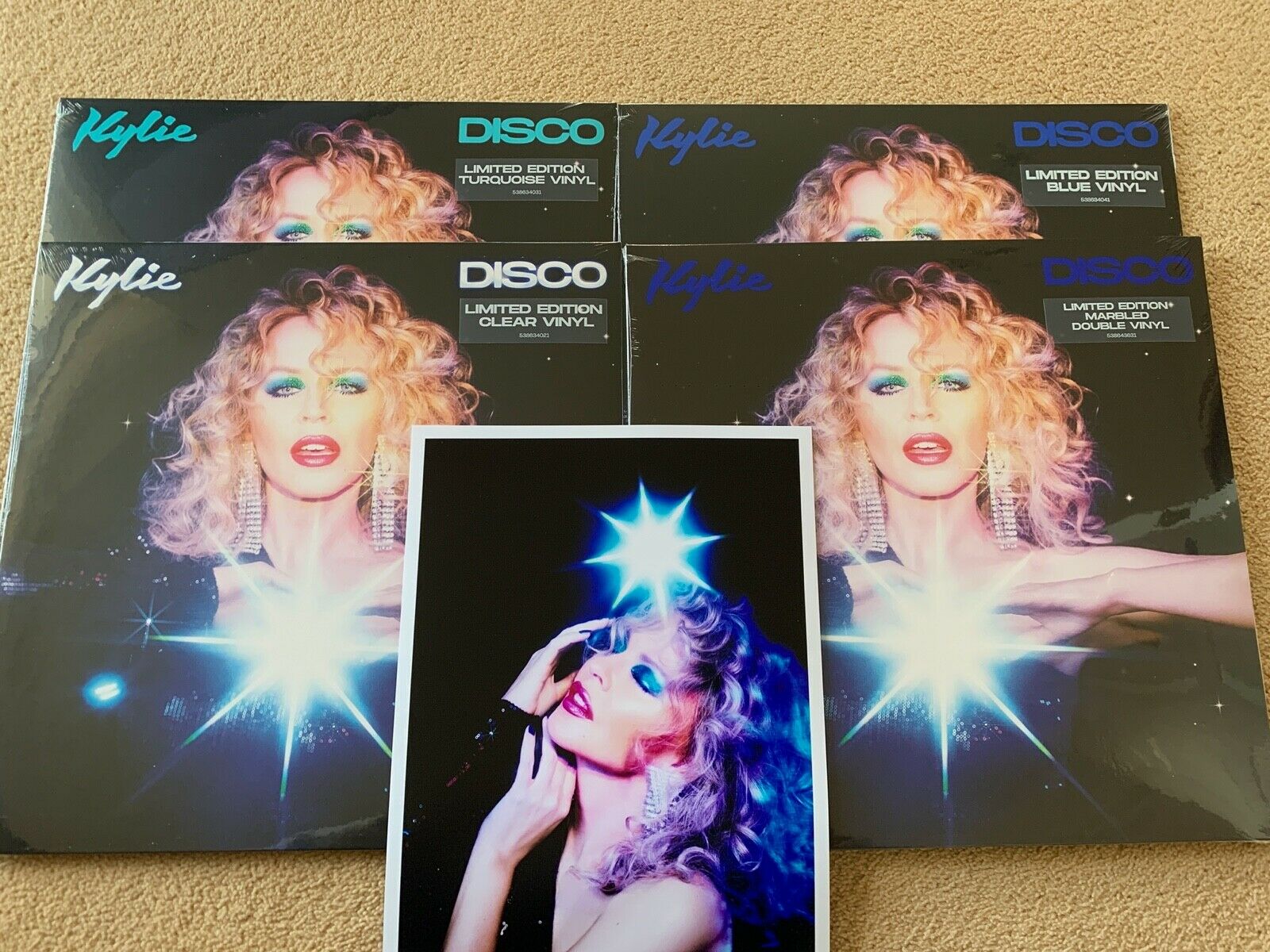 Kylie Minogue, Disco, Vinyl (LP, Album, Limited Edition, Blue)