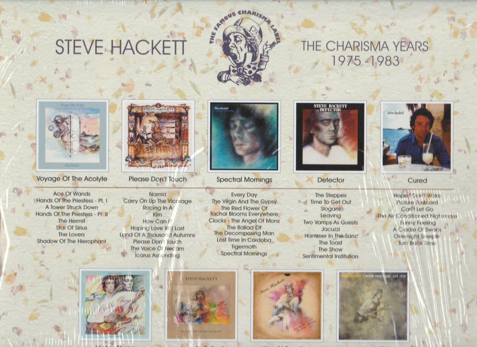 popsike.com - Steve Hackett The Charisma Years 1975-1983 Limited 9