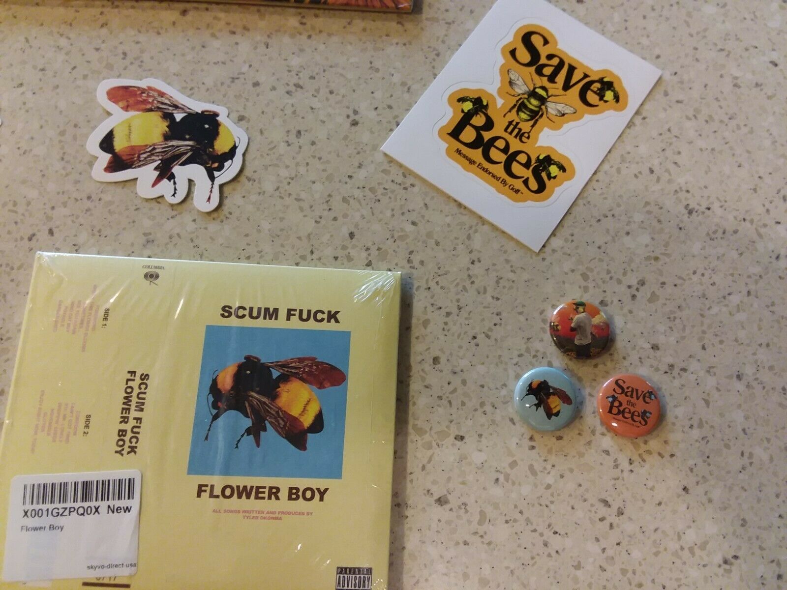 popsike.com - Tyler The Creator ?Scum Fuck Flower Boy LP Yellow