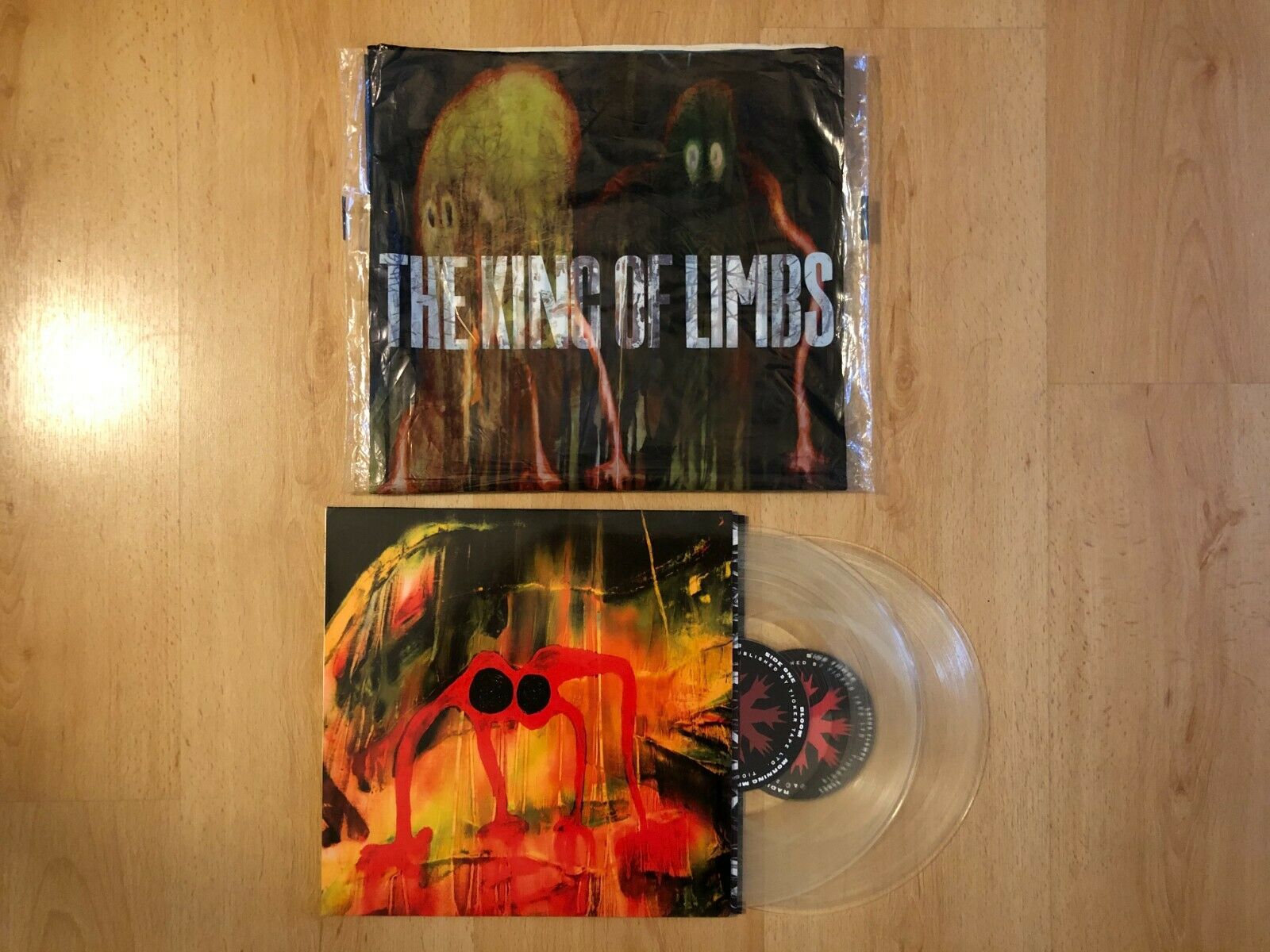  Radiohead - King Of Limbs / Rare Ltd Newspaper Edition 10  inch Vinyl LP Set - auction details