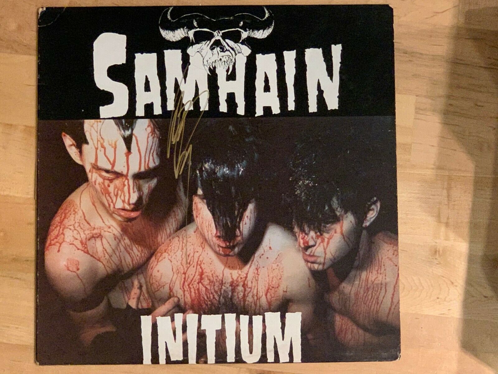 popsike.com - Samhain Initium Grey Black Marble LP Original 1984