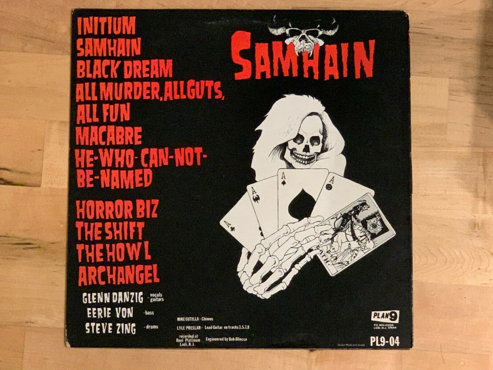popsike.com - Samhain Initium Grey Black Marble LP Original 1984 