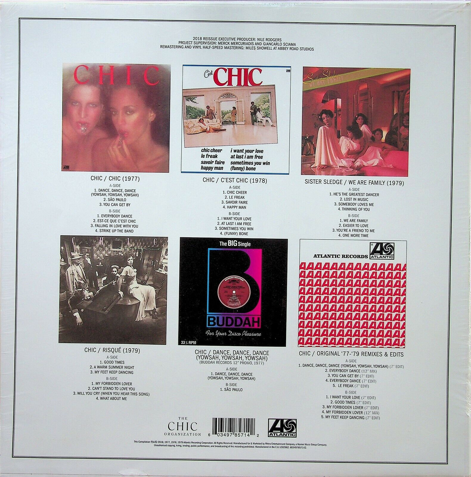 CHIC RISQUÉ 12インチLP - レコード