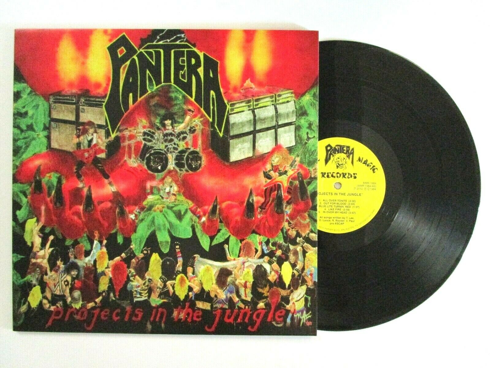 popsike.com - PANTERA PROJECTS IN THE JUNGLE LP 2012 REPRESS VINYL