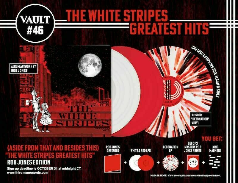 popsike Third Man Records Vault 46 The White Stripes