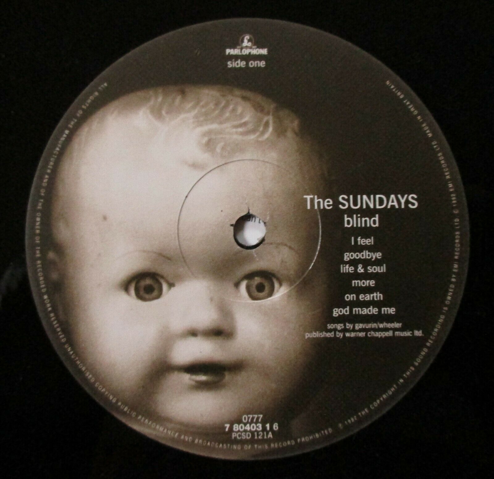 popsike.com - THE SUNDAYS - Blind (1992) Vinyl, LP Parlophone 0777