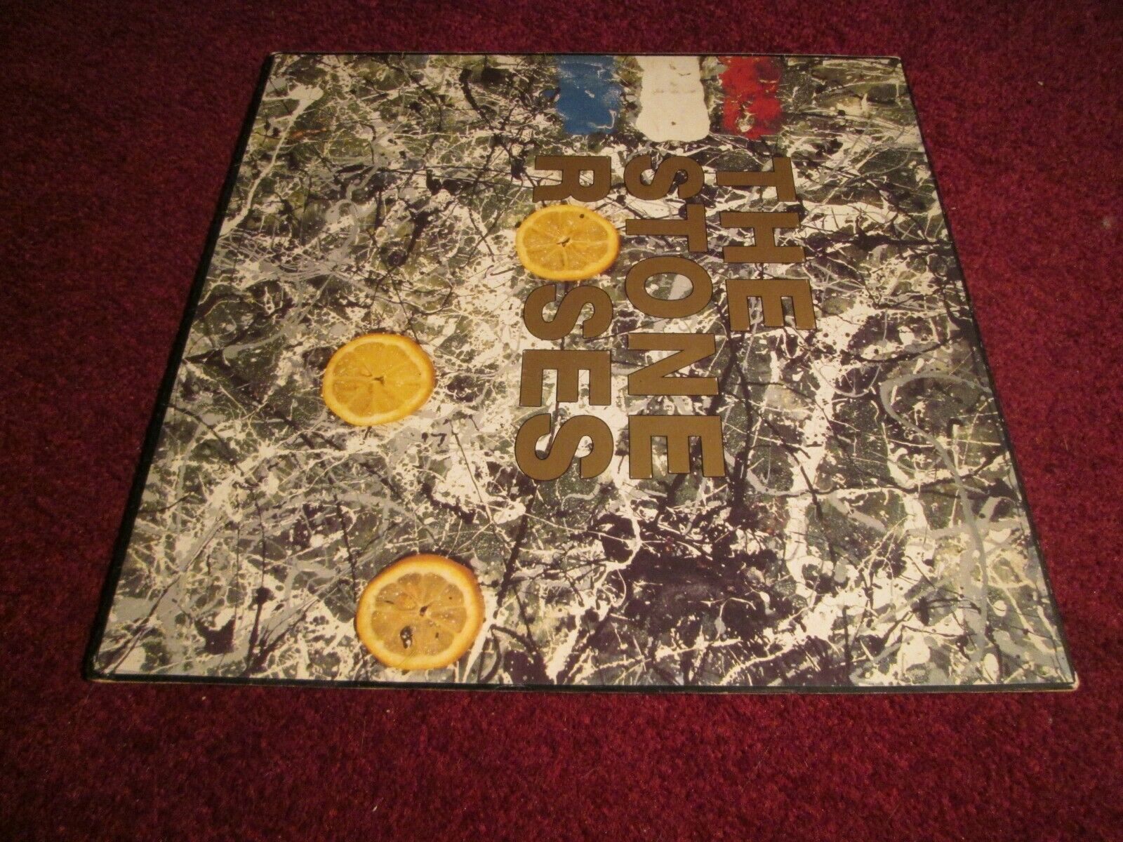 popsike.com - THE STONE ROSES UK 1ST PRESS 1989 EMBOSSED COVER EX+