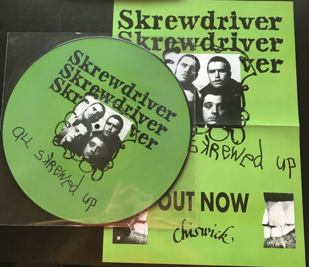 popsike.com - Skrewdriver all skrewed up antisocial VINYL 12