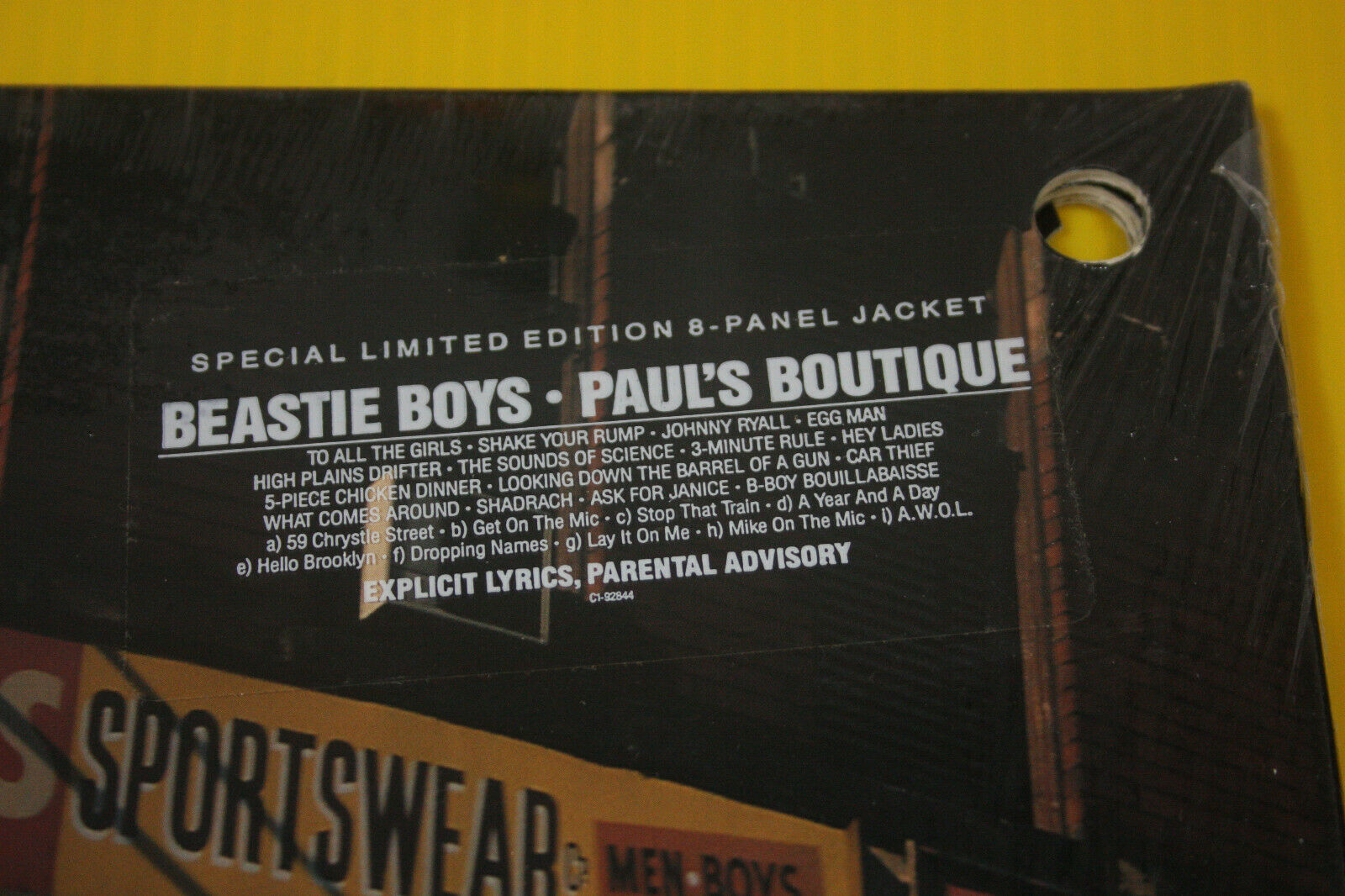 Paul's Boutique Beastie Boys Vinyl Sticker 