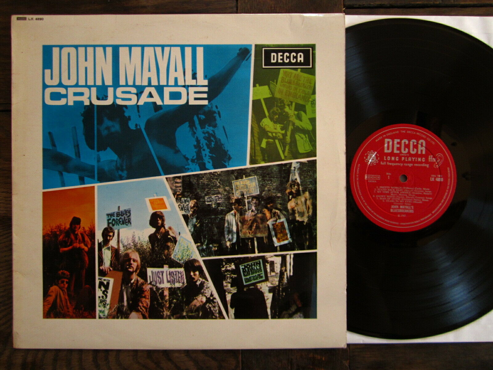 popsike.com - John Mayall`s Blues Breakers - Crusade LP rare UK